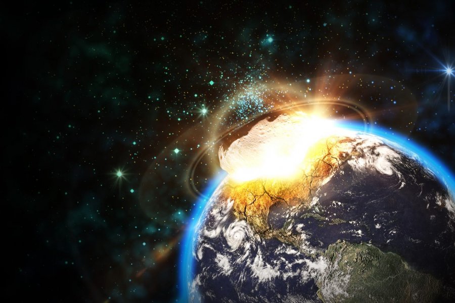 Ученые-геологи рассчитали угол падения уничтожившего  динозавров астероида