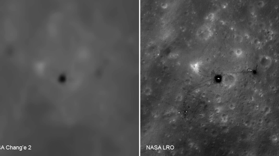 Обнародованы снимки мест высадок американцев на Луне