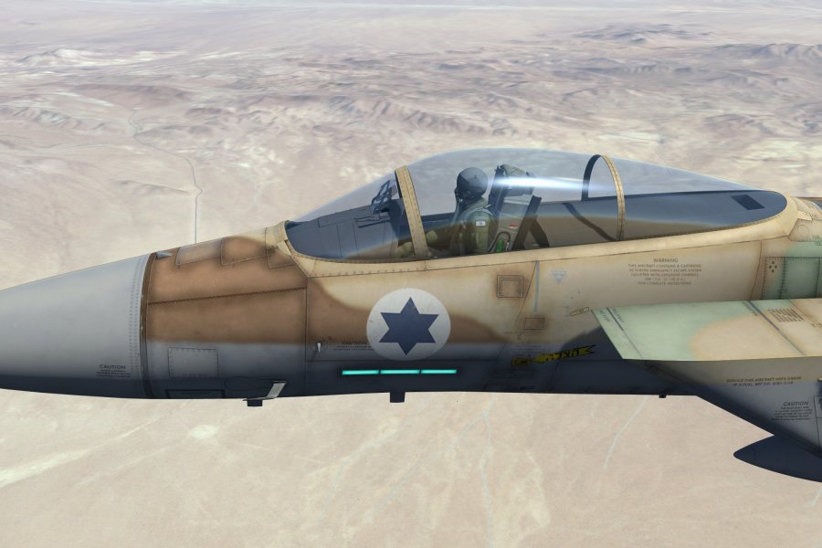 ВС Сирии пытались добиться самоуничтожения истребителя F-15 ВВС Израиля