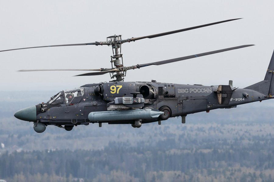 Россия отправила  в  Сирию 5 ударных вертолетов Ка-52 для ликвидации протурецких боевиков