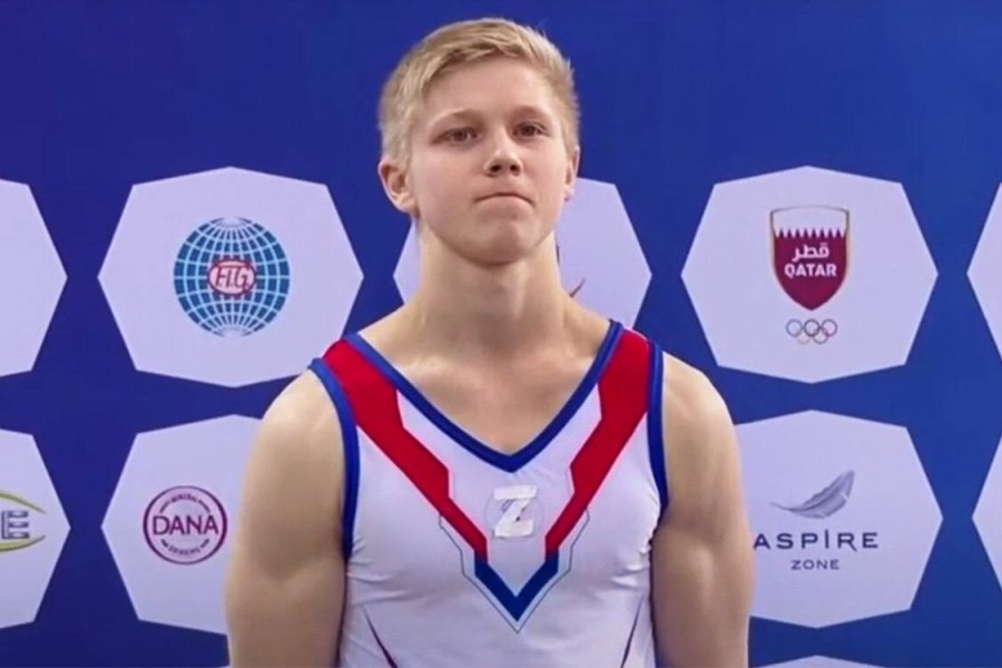 Российского гимнаста Куляка могут дисквалифицировать на год за букву Z на форме