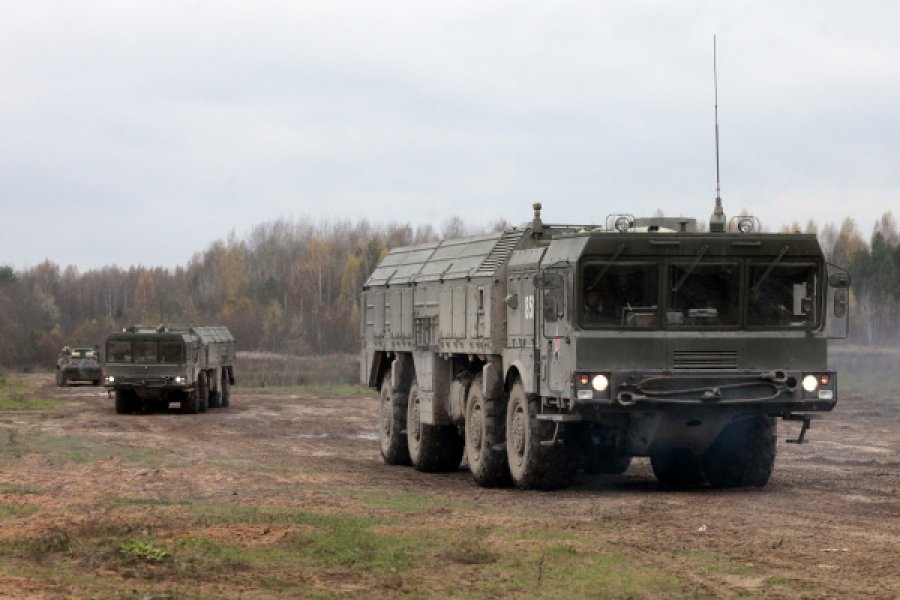 Около финской границы замечены не менее двух дивизионов ракетных комплексов ВС РФ «Искандер»
