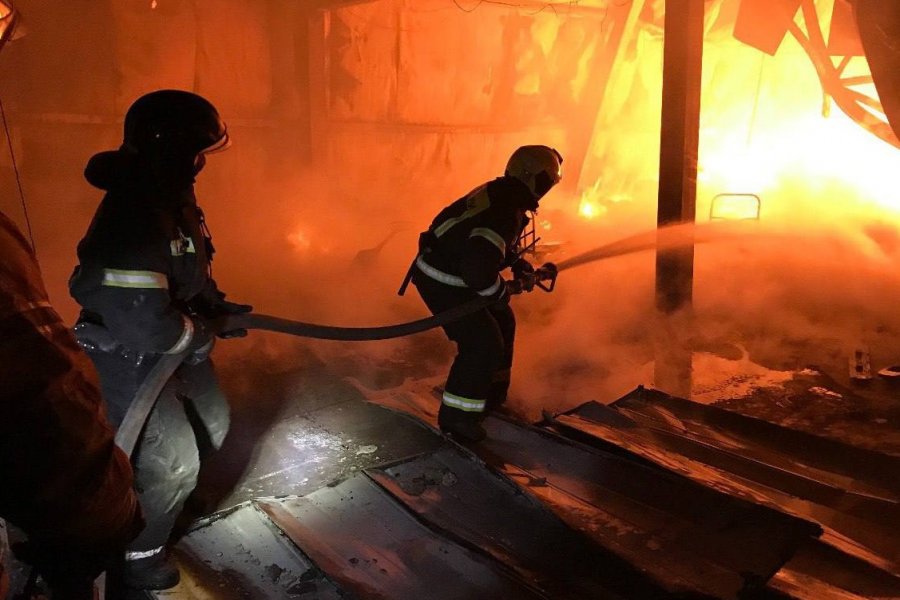 В Санкт-Петербурге накануне вечером потушен пожар
